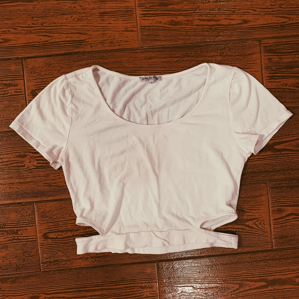 Cut out crop top